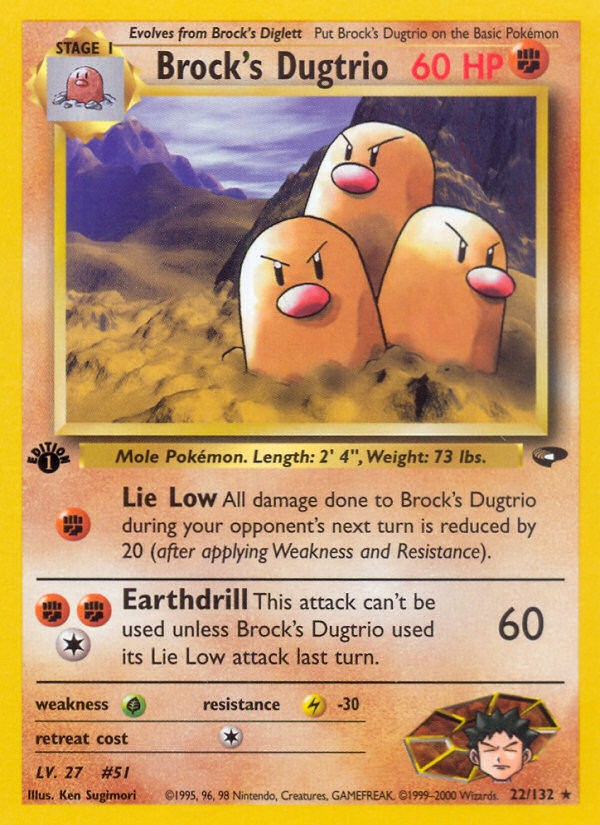 Brock's Dugtrio - Image 1
