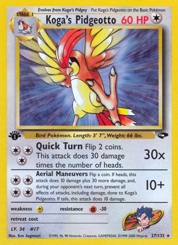 Koga's Pidgeotto - Image 1