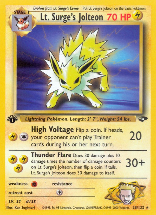 Lt. Surge's Jolteon - Image 1