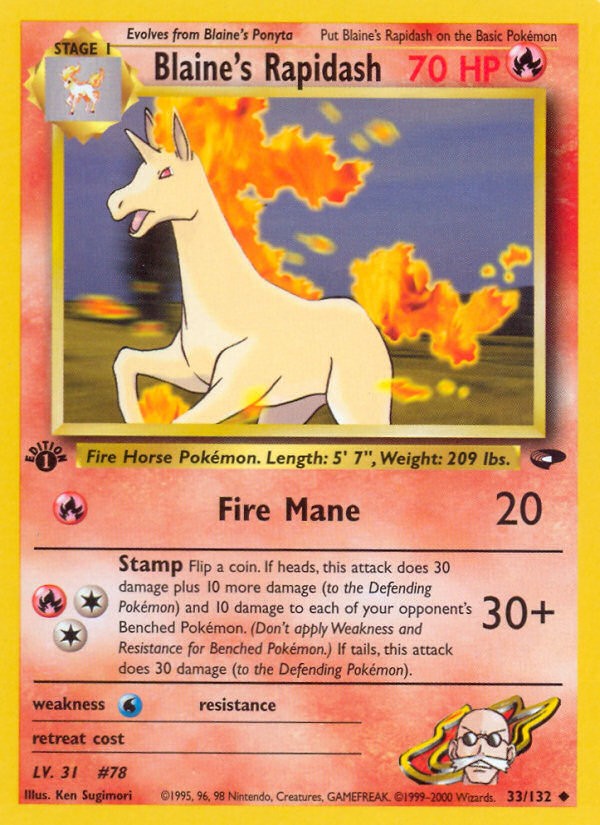 Blaine's Rapidash - Image 1