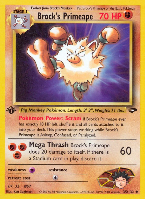 Brock's Primeape - Image 1