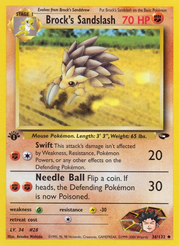 2000 Pokémon Gym Challenge 2000 Pokémon Gym Challenge #36 trading card