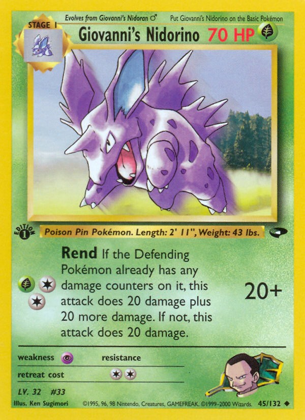 Giovanni's Nidorino - Image 1