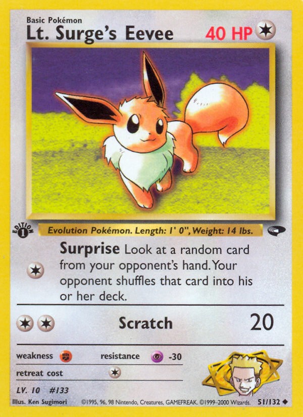 Lt. Surge's Eevee - Image 1