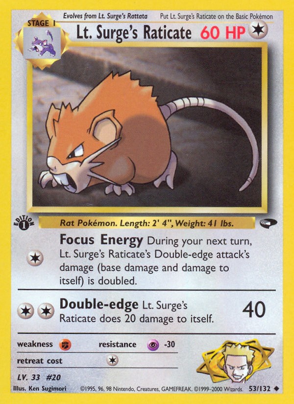 2000 Pokémon Gym Challenge 2000 Pokémon Gym Challenge #53 trading card