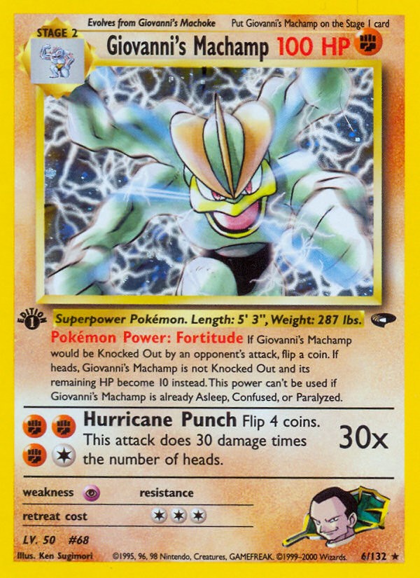 Giovanni's Machamp (Holo Rare · Holo)