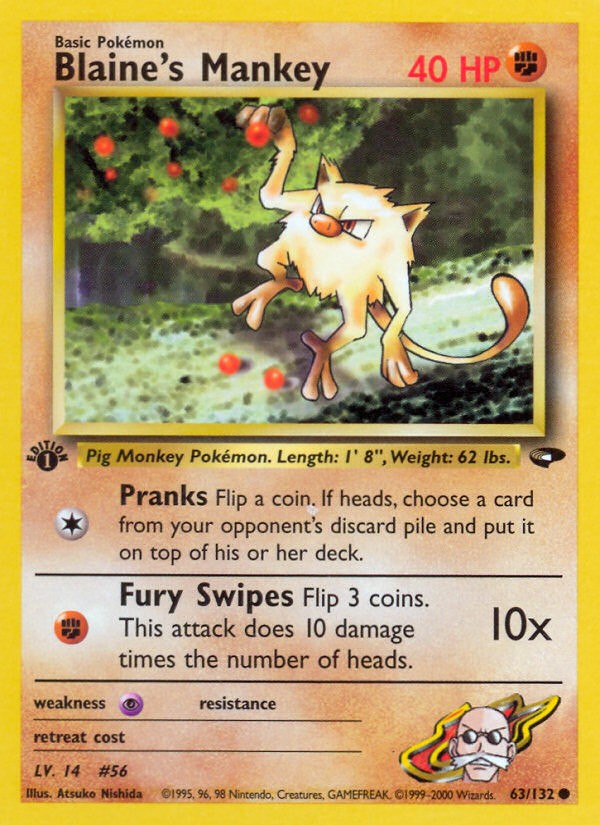 Blaine's Mankey - Image 1