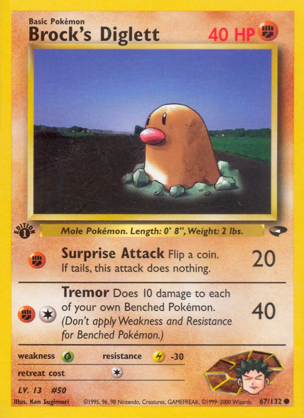 Brock's Diglett - Image 1