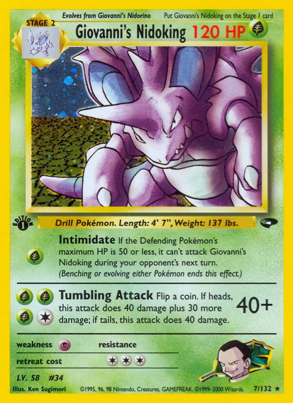 Giovanni's Nidoking (Holo Rare · Holo)