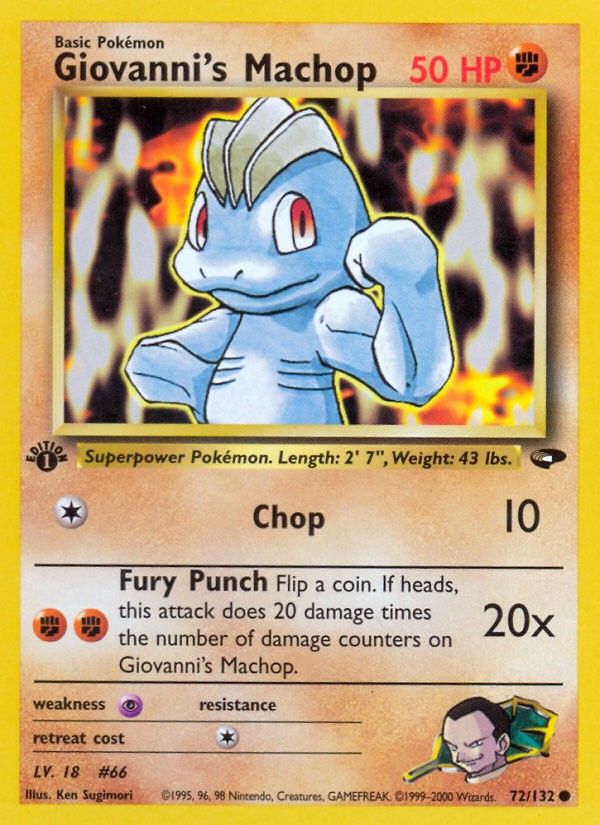 Giovanni's Machop - Image 1