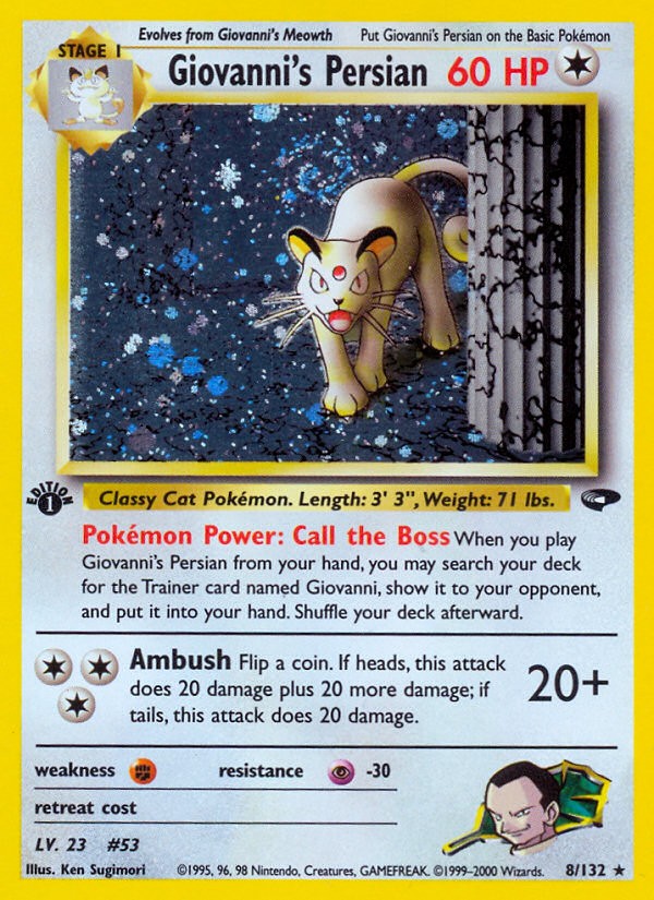 Giovanni's Persian (Holo Rare · Holo)