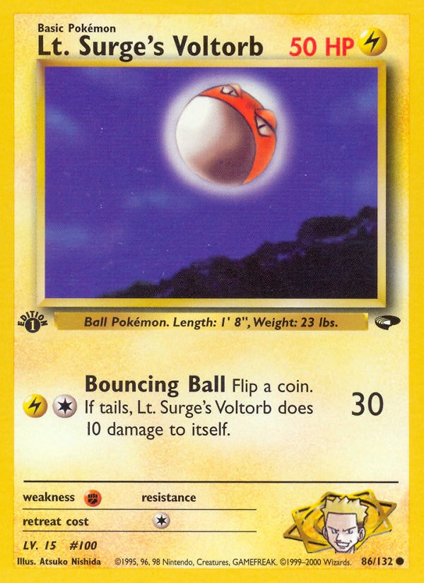 Lt. Surge's Voltorb - Image 1