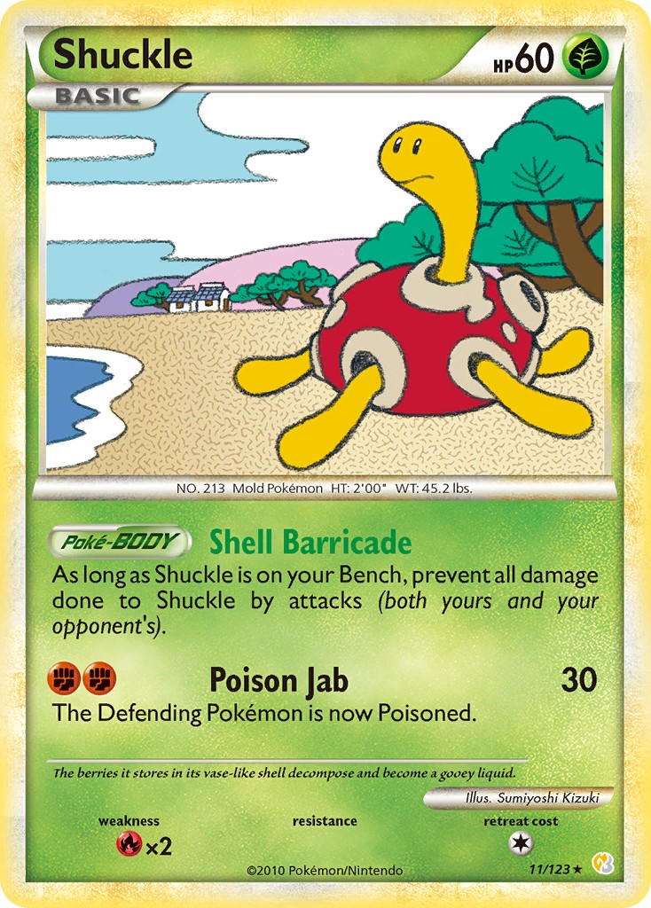 2010 Pokémon HeartGold & SoulSilver 2010 Pokémon HeartGold & SoulSilver #11 trading card