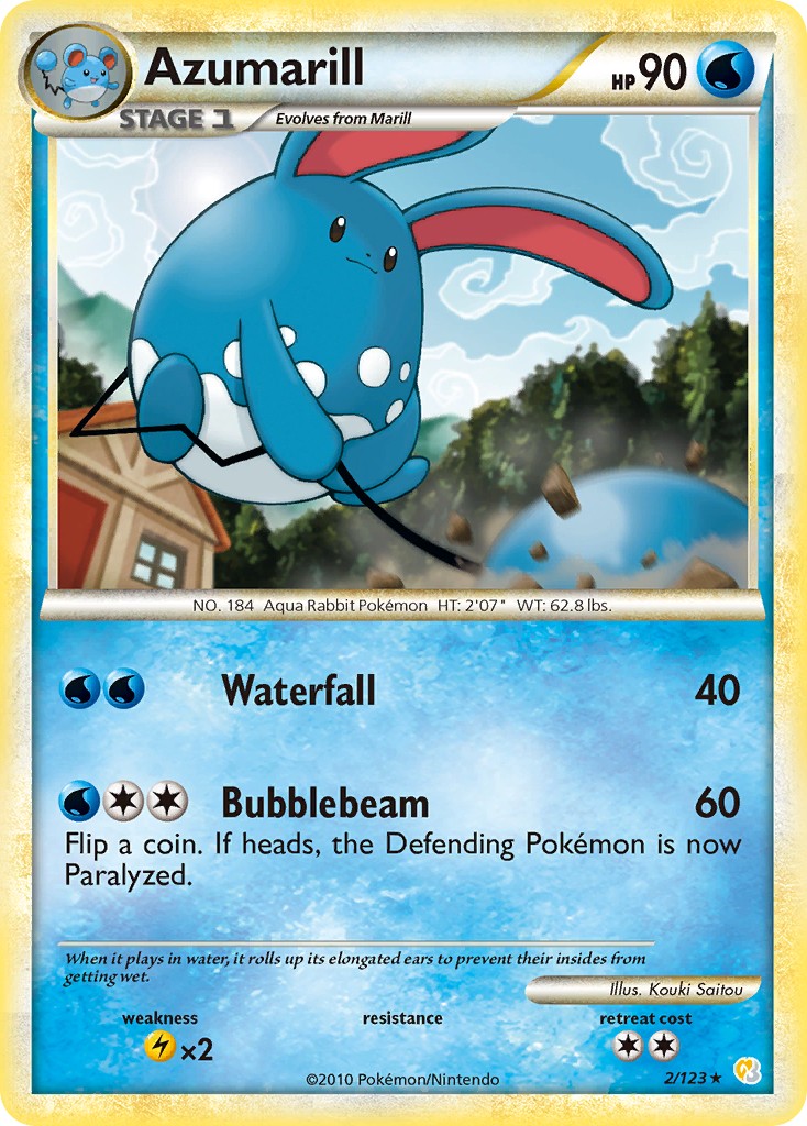 2010 Pokémon HeartGold & SoulSilver 2010 Pokémon HeartGold & SoulSilver #2 trading card