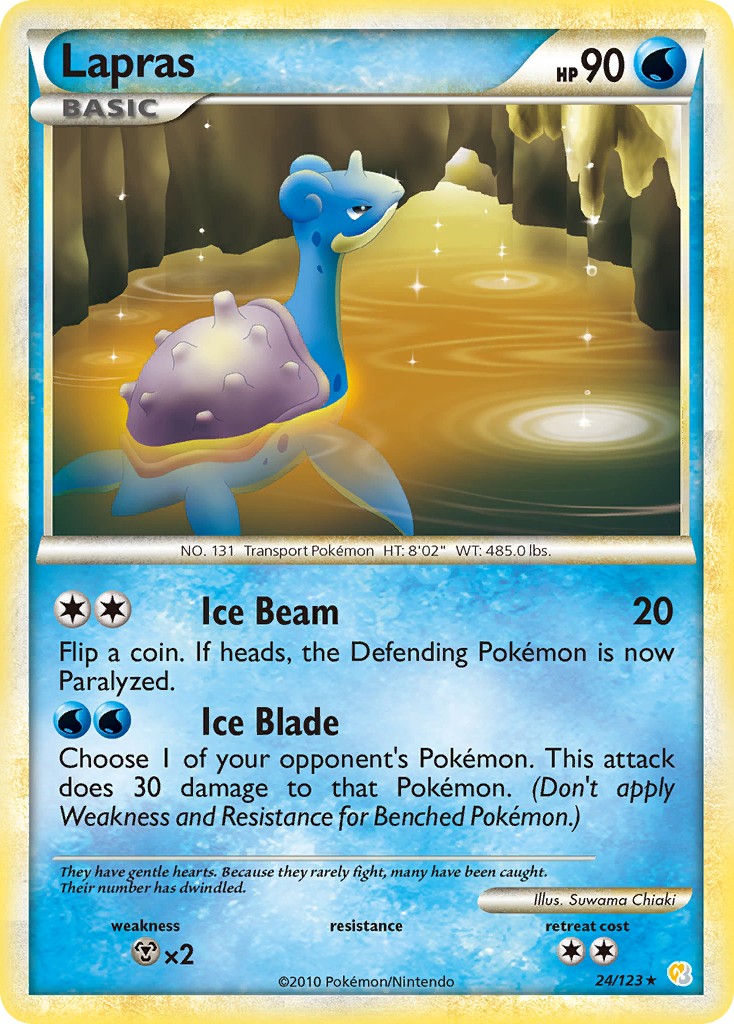 2010 Pokémon HeartGold & SoulSilver 2010 Pokémon HeartGold & SoulSilver #24 trading card