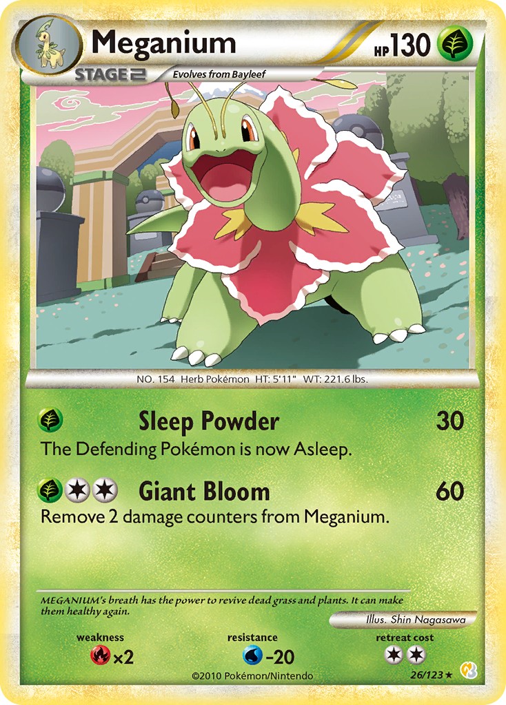 2010 Pokémon HeartGold & SoulSilver 2010 Pokémon HeartGold & SoulSilver #26 trading card