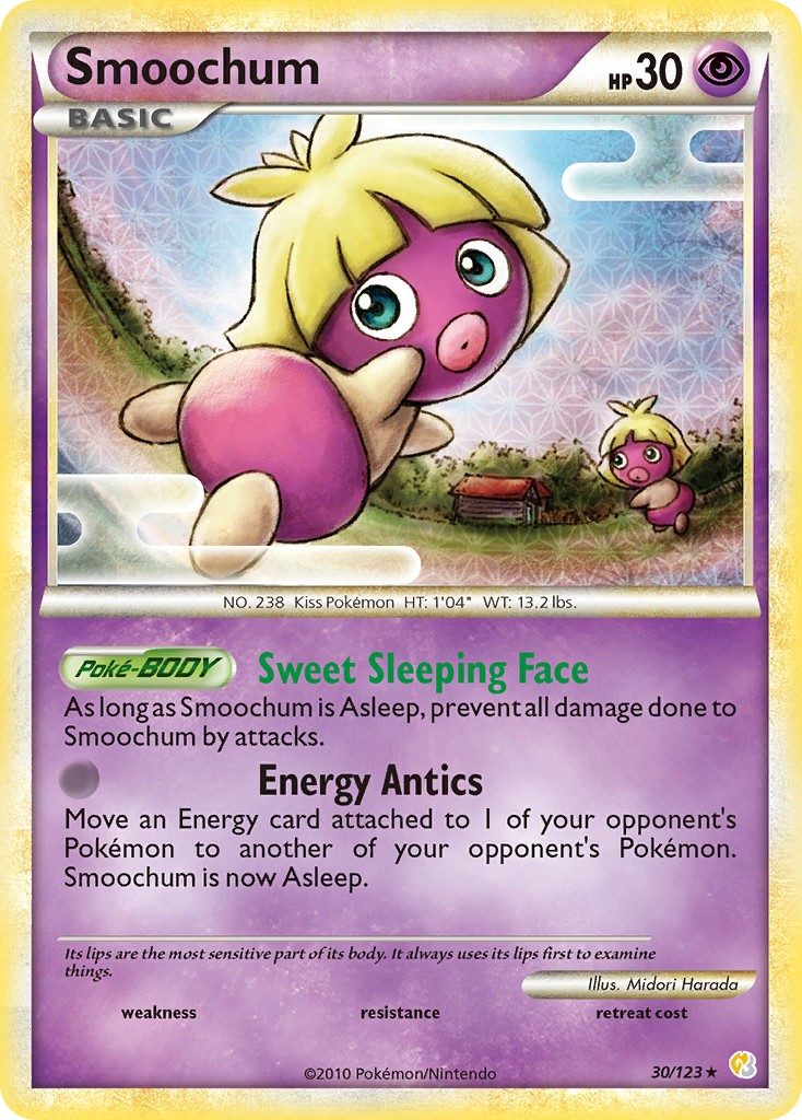 2010 Pokémon HeartGold & SoulSilver 2010 Pokémon HeartGold & SoulSilver #30 trading card