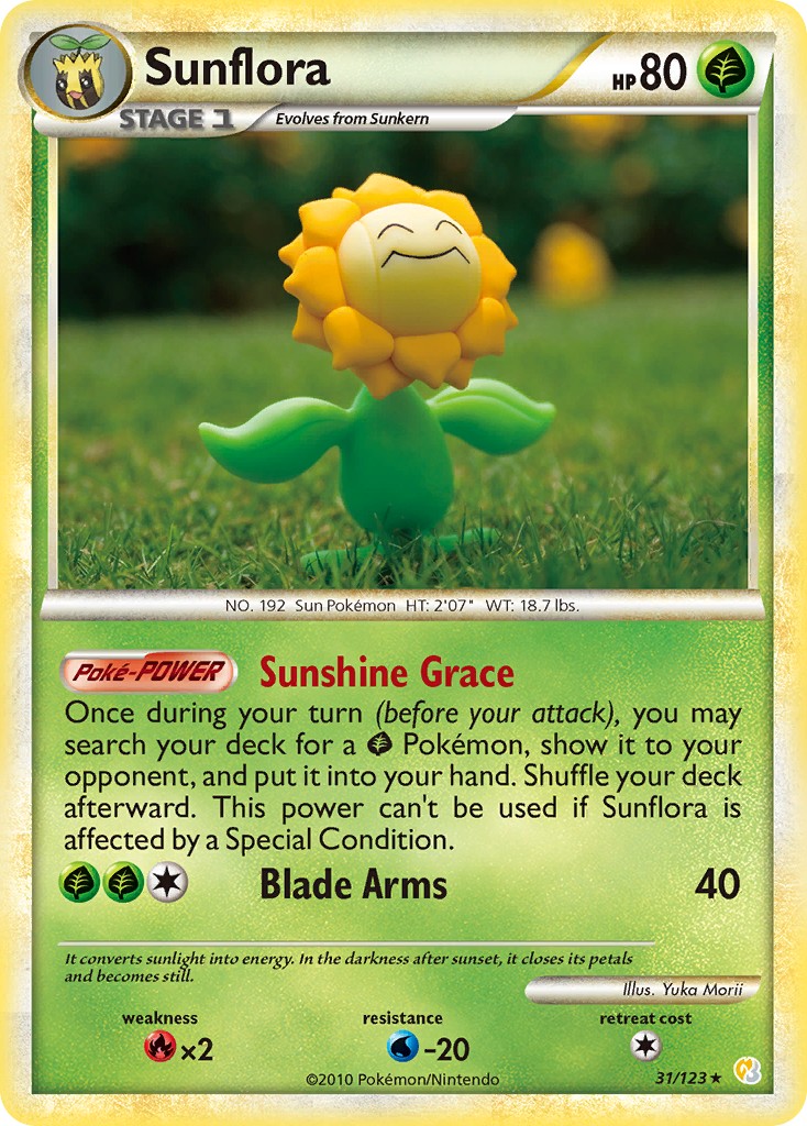 2010 Pokémon HeartGold & SoulSilver 2010 Pokémon HeartGold & SoulSilver #31 trading card