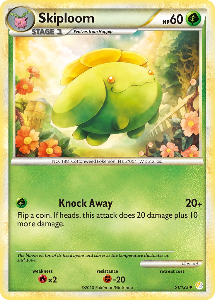 2010 Pokémon HeartGold & SoulSilver 2010 Pokémon HeartGold & SoulSilver #51 trading card