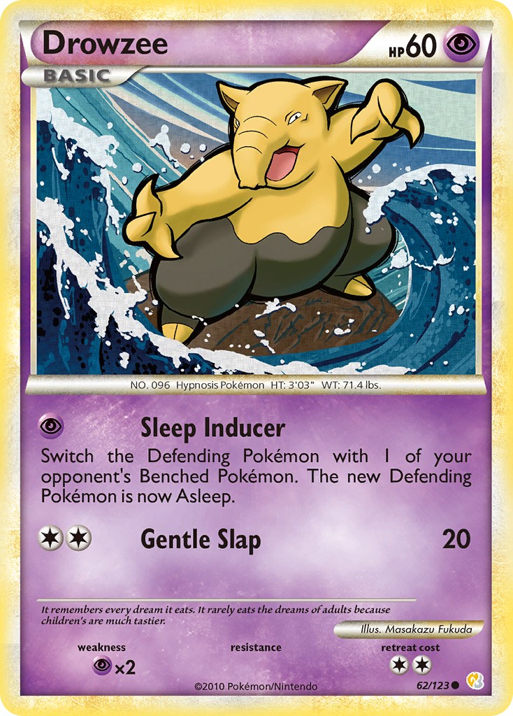 2010 Pokémon HeartGold & SoulSilver 2010 Pokémon HeartGold & SoulSilver #62 trading card