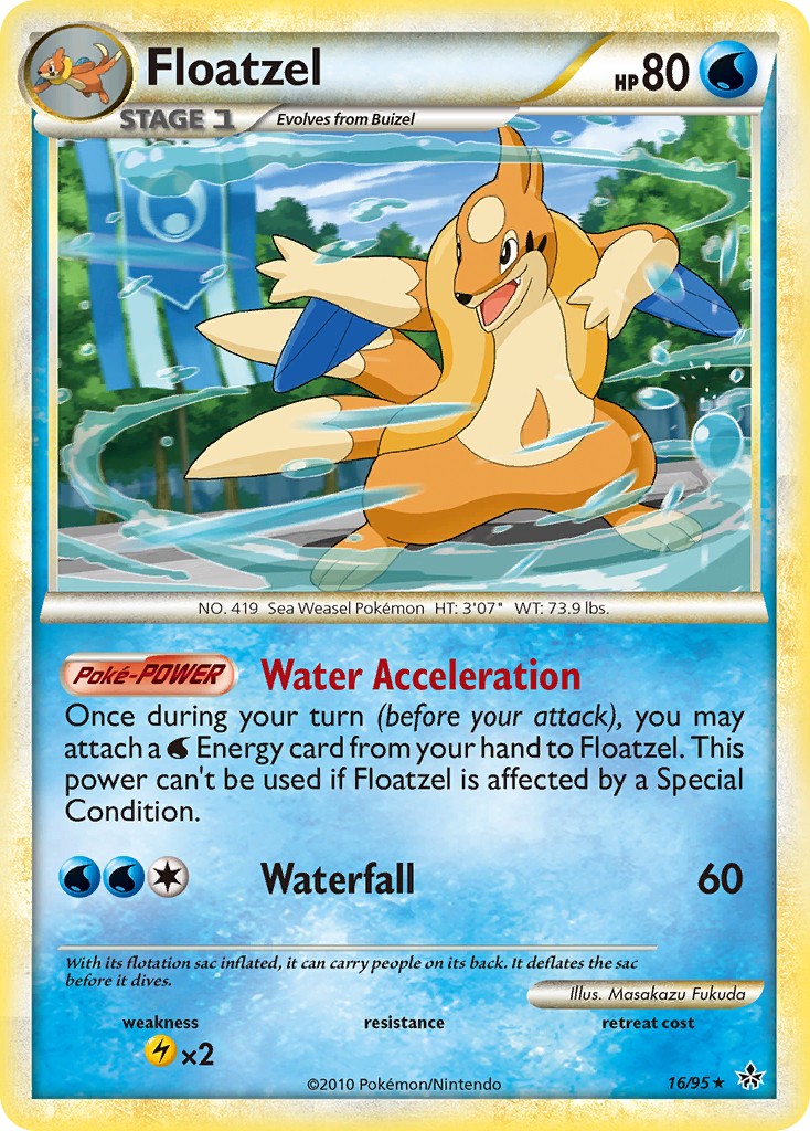 2010 Pokémon HS—Unleashed 2010 Pokémon HS—Unleashed #16 trading card
