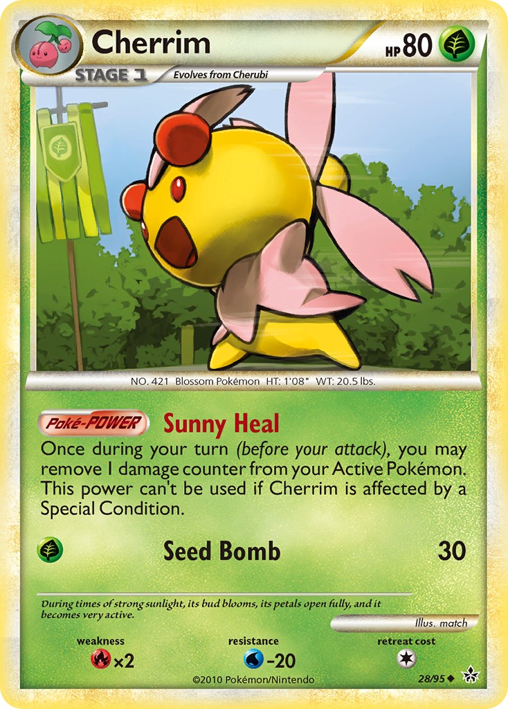 2010 Pokémon HS—Unleashed 2010 Pokémon HS—Unleashed #28 trading card