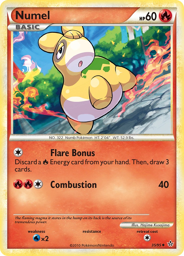 2010 Pokémon HS—Unleashed 2010 Pokémon HS—Unleashed #35 trading card