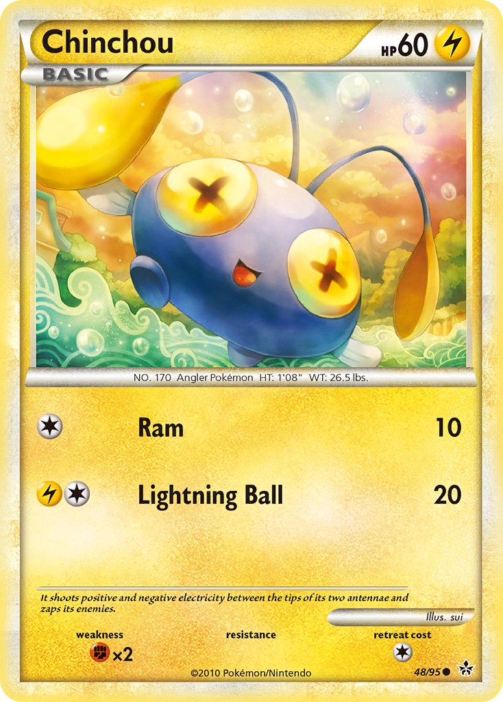 2010 Pokémon HS—Unleashed 2010 Pokémon HS—Unleashed #48 trading card