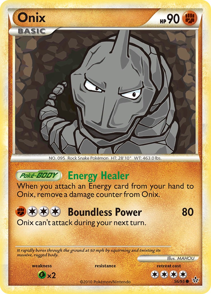 2010 Pokémon HS—Unleashed 2010 Pokémon HS—Unleashed #56 trading card