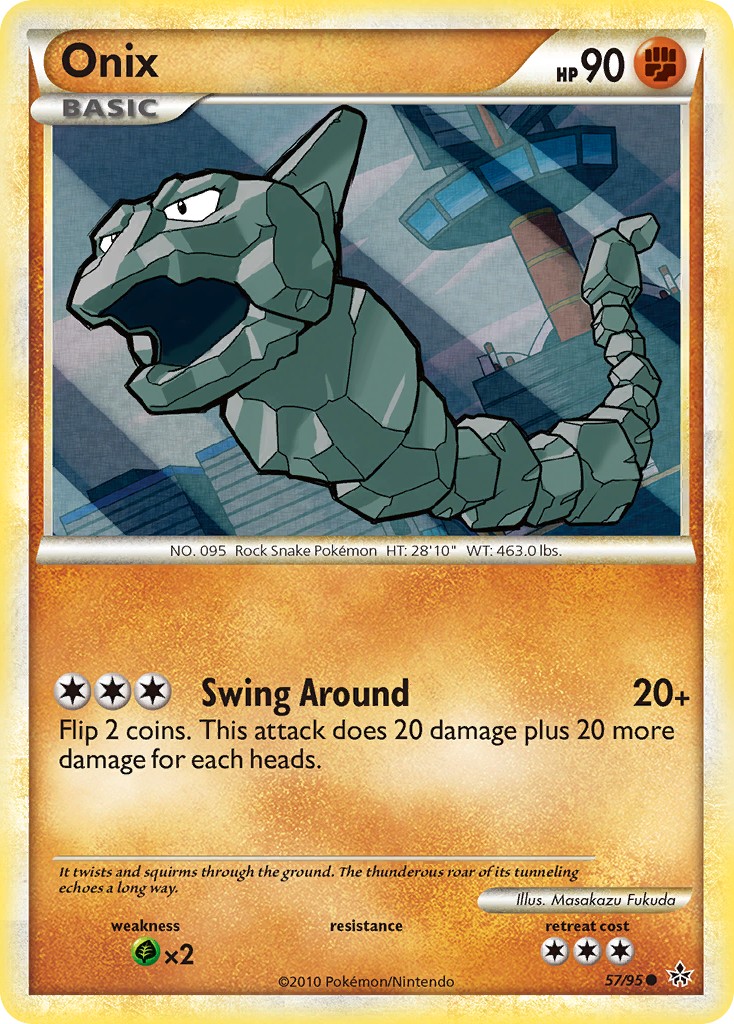 2010 Pokémon HS—Unleashed 2010 Pokémon HS—Unleashed #57 trading card
