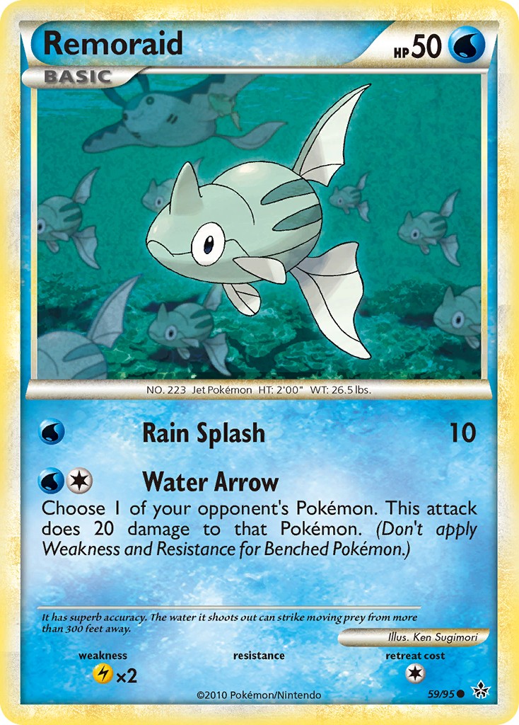 2010 Pokémon HS—Unleashed 2010 Pokémon HS—Unleashed #59 trading card