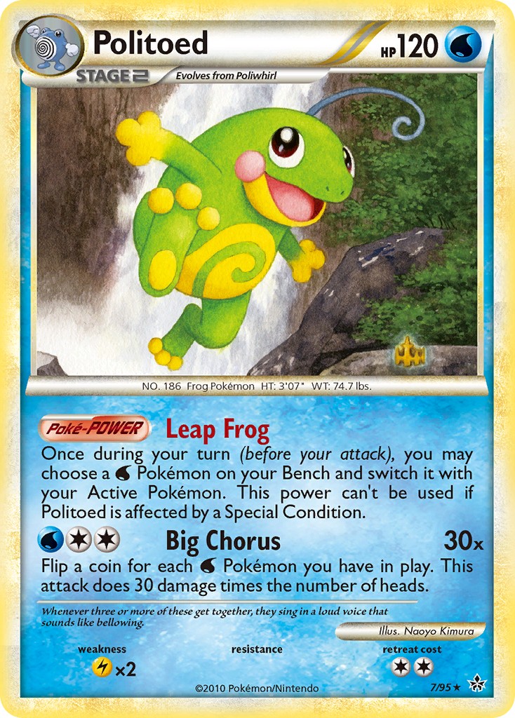 2010 Pokémon HS—Unleashed 2010 Pokémon HS—Unleashed #7 trading card