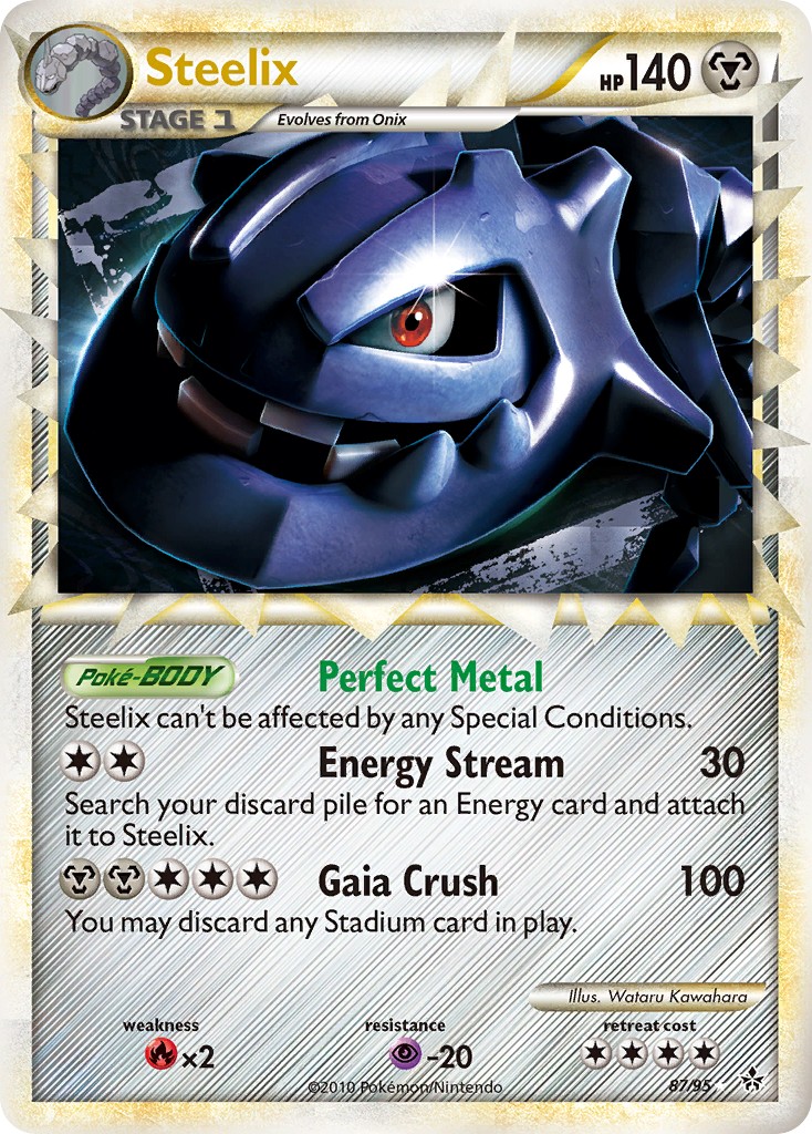 2010 Pokémon HS—Unleashed 2010 Pokémon HS—Unleashed #87 trading card