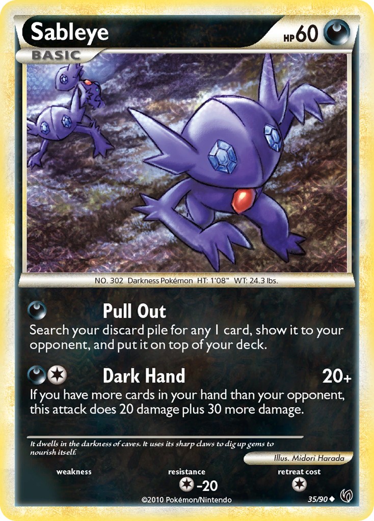 2010 Pokémon HS—Undaunted 2010 Pokémon HS—Undaunted #35 trading card