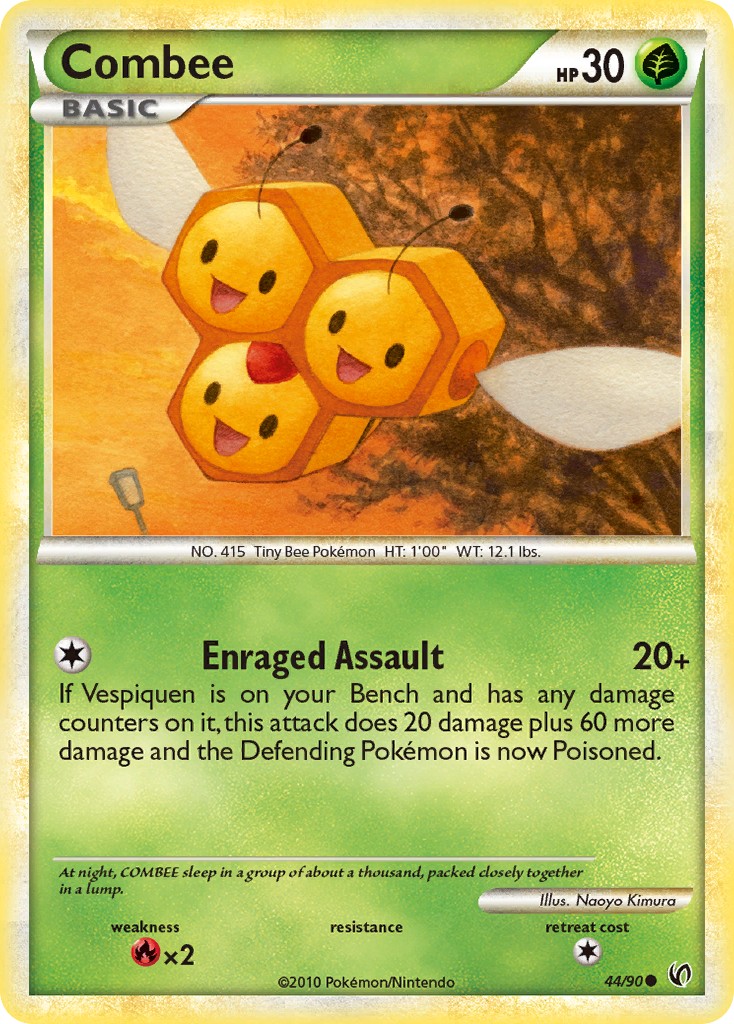 2010 Pokémon HS—Undaunted 2010 Pokémon HS—Undaunted #44 trading card