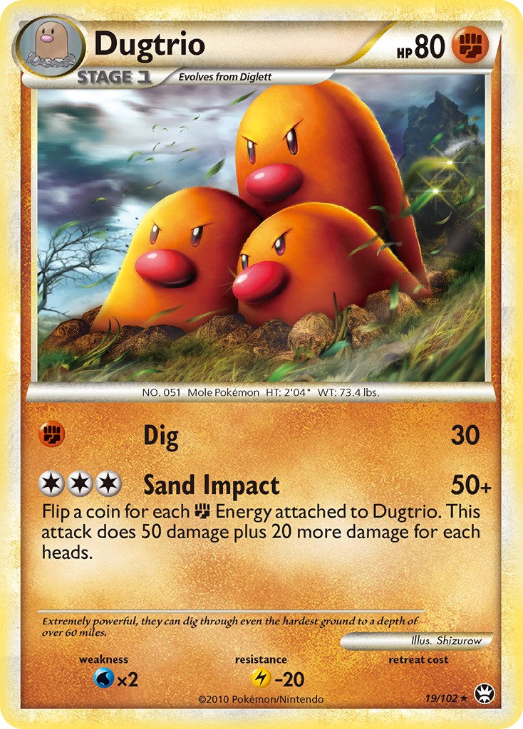 2010 Pokémon HS—Triumphant 2010 Pokémon HS—Triumphant #19 trading card