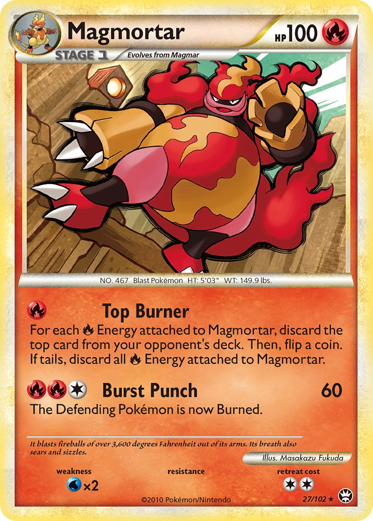 2010 Pokémon HS—Triumphant 2010 Pokémon HS—Triumphant #27 trading card