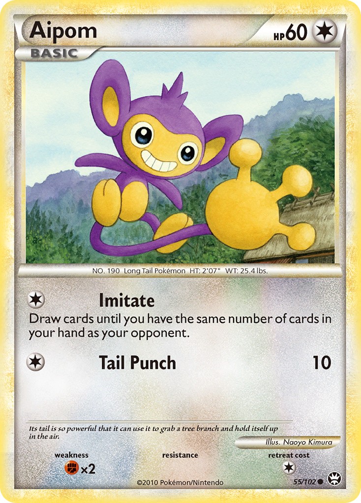 2010 Pokémon HS—Triumphant 2010 Pokémon HS—Triumphant #55 trading card