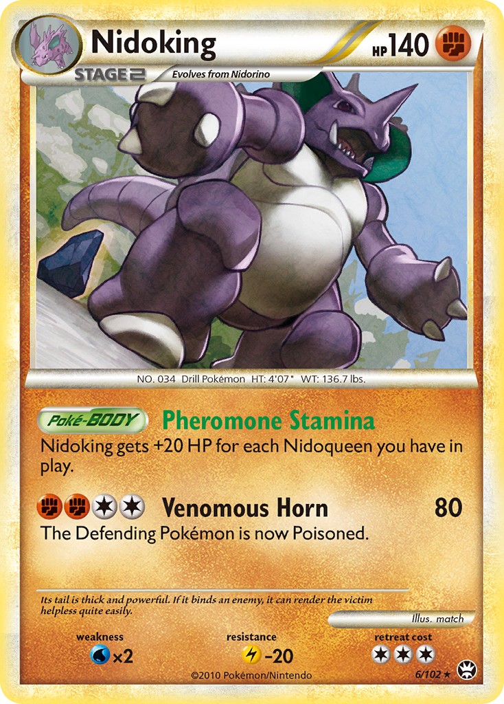 2010 Pokémon HS—Triumphant 2010 Pokémon HS—Triumphant #6 trading card