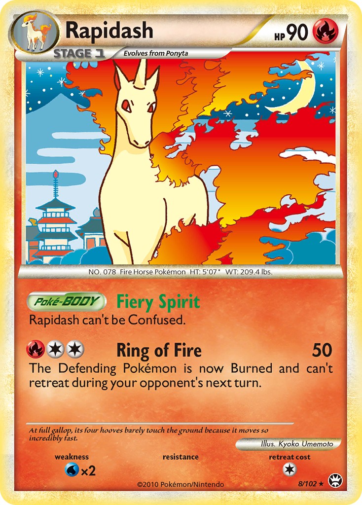 2010 Pokémon HS—Triumphant 2010 Pokémon HS—Triumphant #8 trading card