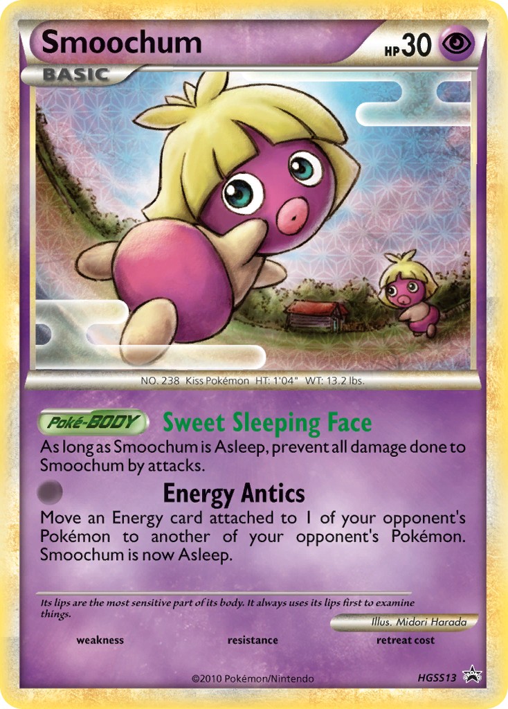 2010 Pokémon HGSS Black Star Promos 2010 Pokémon HGSS Black Star Promos #HGSS13 trading card