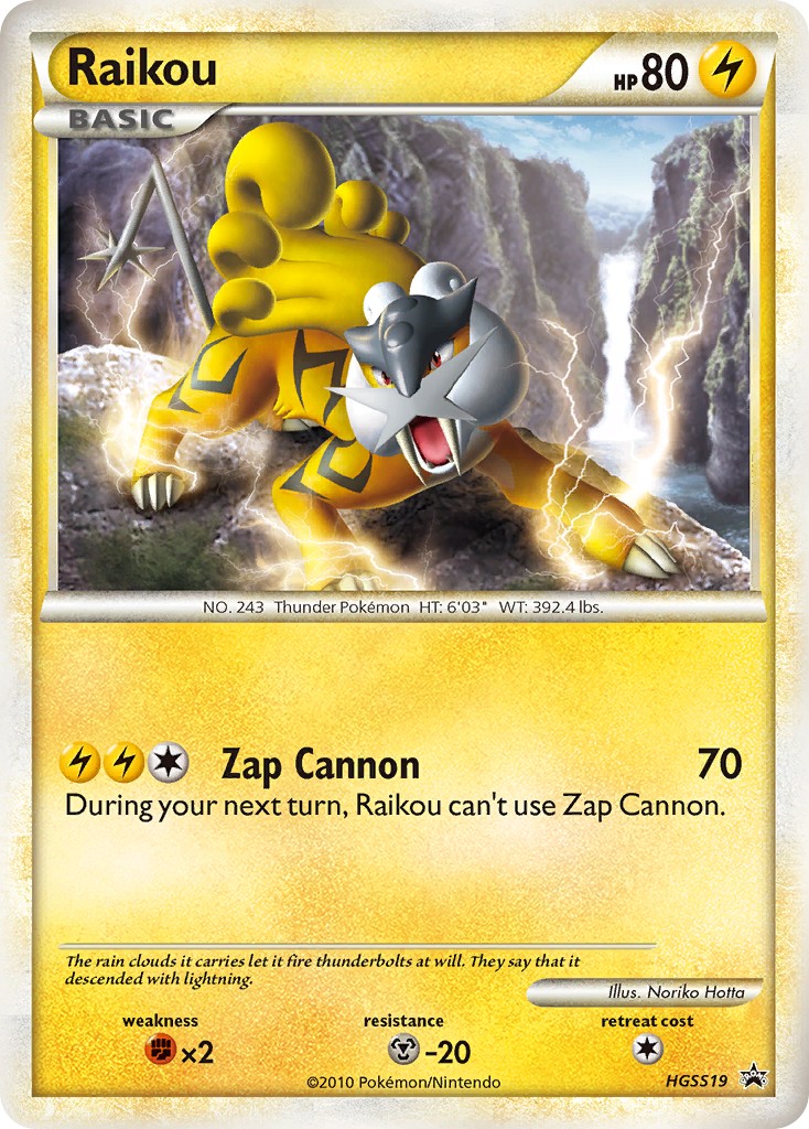2010 Pokémon HGSS Black Star Promos 2010 Pokémon HGSS Black Star Promos #HGSS19 trading card