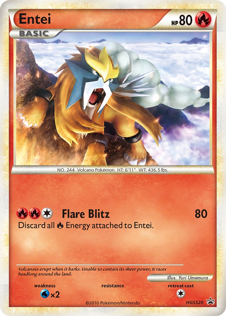 2010 Pokémon HGSS Black Star Promos 2010 Pokémon HGSS Black Star Promos #HGSS20 trading card