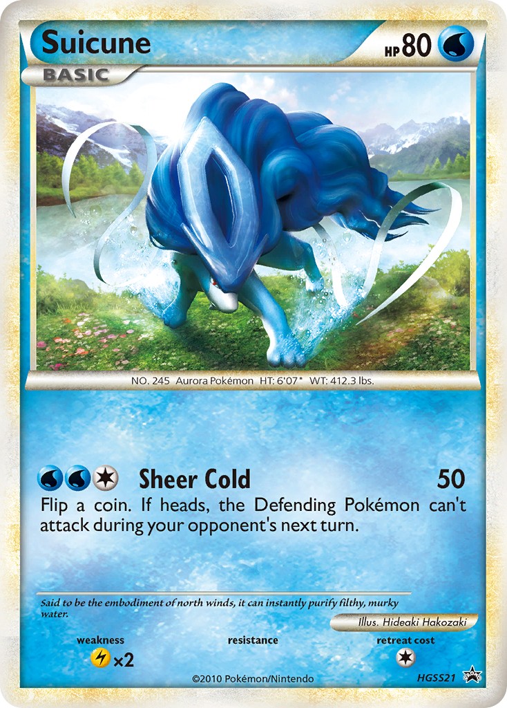 2010 Pokémon HGSS Black Star Promos 2010 Pokémon HGSS Black Star Promos #HGSS21 trading card