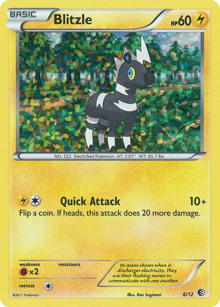 2011 Pokémon McDonald's Collection 2011 Pokémon McDonald's Collection #6 trading card