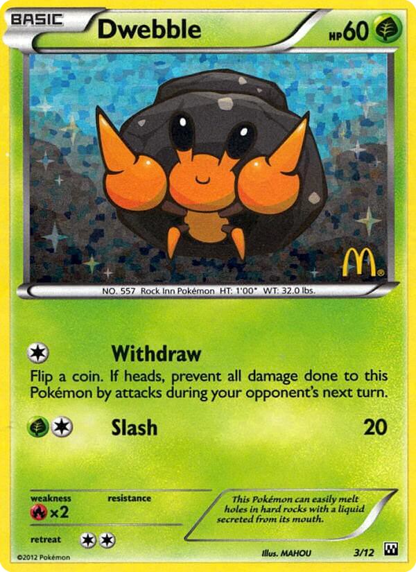 2012 Pokémon McDonald's Collection 2012 2012 Pokémon McDonald's Collection 2012 #3 trading card