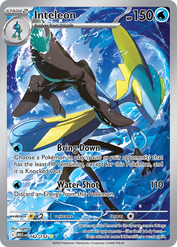 2025 Pokémon Mega Evolution 2025 Pokémon Mega Evolution #142 trading card