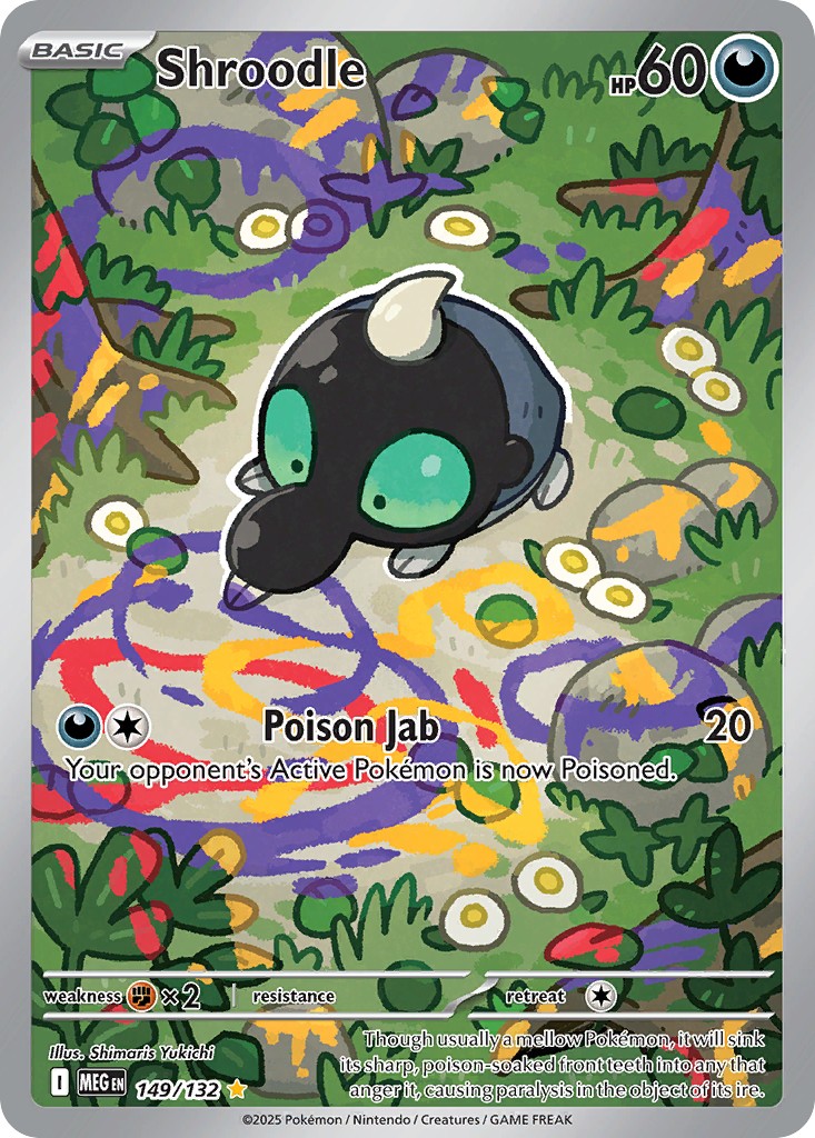 2025 Pokémon Mega Evolution 2025 Pokémon Mega Evolution #149 trading card