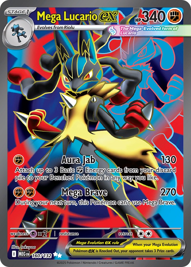 2025 Pokémon Mega Evolution 2025 Pokémon Mega Evolution #160 trading card