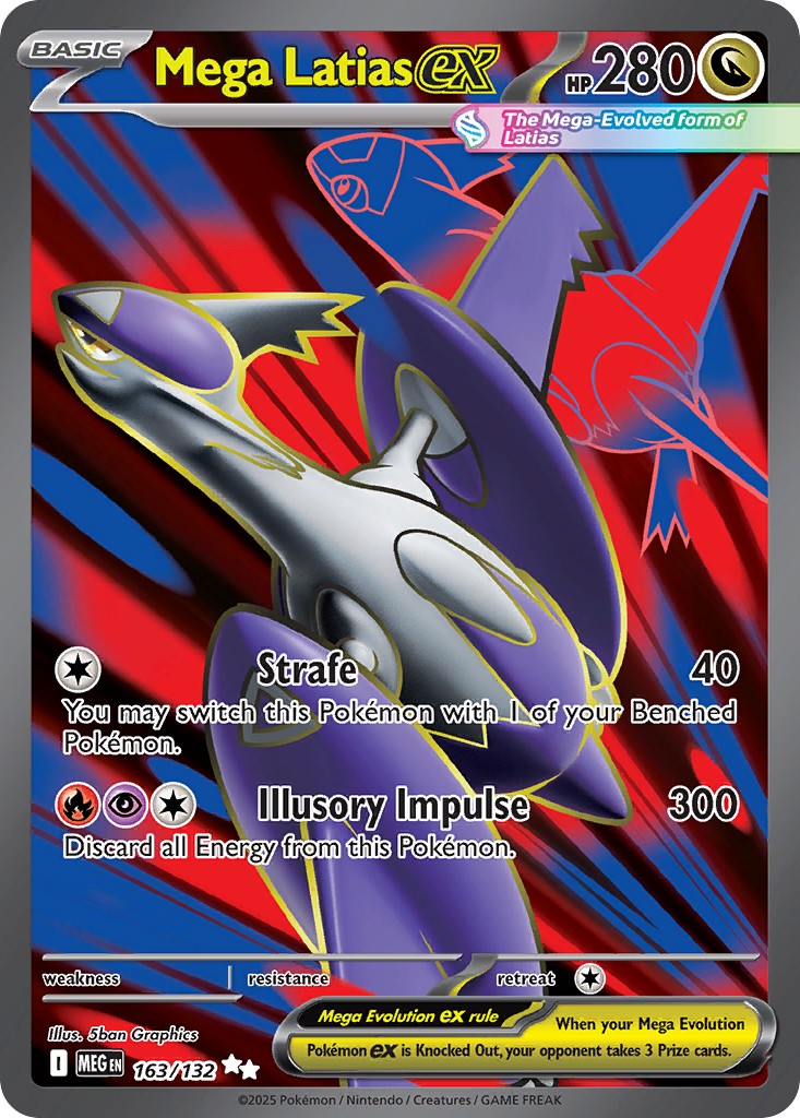 2025 Pokémon Mega Evolution 2025 Pokémon Mega Evolution #163 trading card